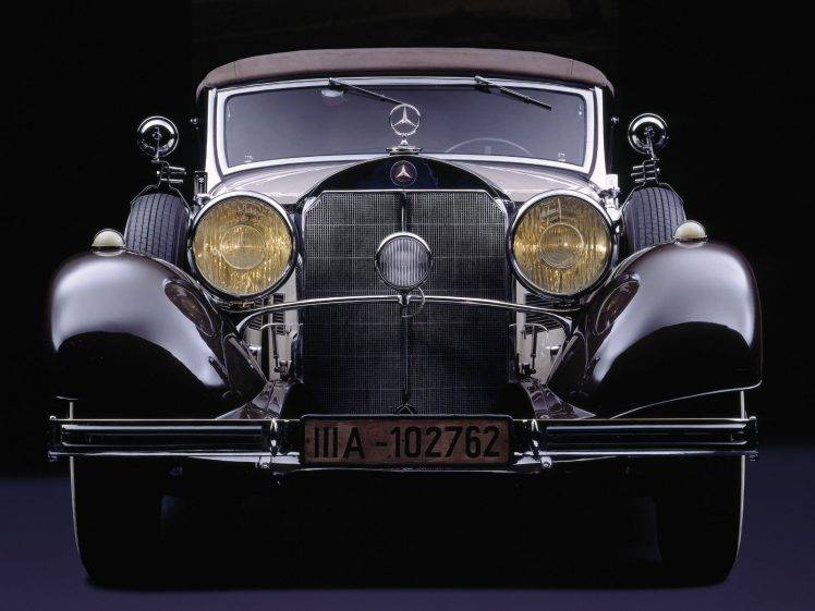mercedes Benz, Vintage HD Wallpaper Desktop Background