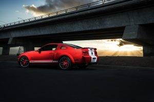car, Vehicle, Ford, Red Cars, Ford Mustang Shelby