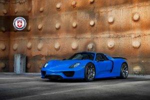car, Porsche 918 Spyder, HRE Performance Wheels, German Cars