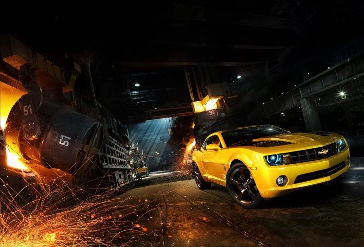 yellow Cars, Car, Vehicle, Chevrolet, Chevrolet Camaro SS HD Wallpaper Desktop Background
