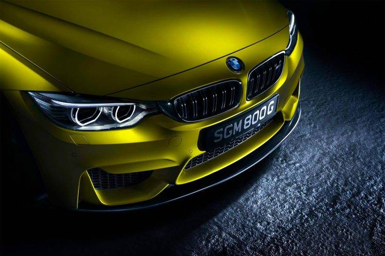 yellow Cars, Car, Vehicle, BMW, BMW M4 HD Wallpaper Desktop Background