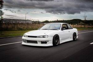 car, Nissan 200SX, Road, Stance, Tuning, Lowered, JDM