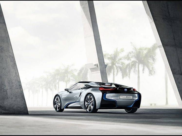 car, Sports Car, Silver Cars, Vehicle, Super Car, BMW, BMW I8 HD Wallpaper Desktop Background