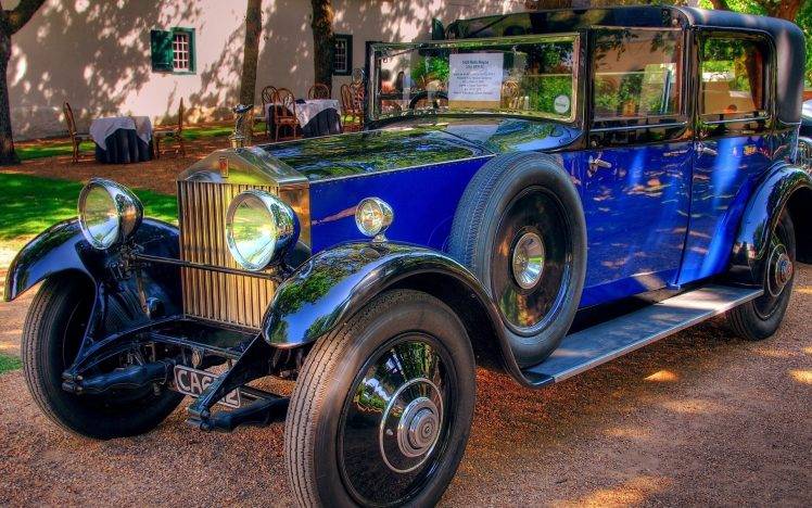 vintage, Car, Rolls Royce HD Wallpaper Desktop Background
