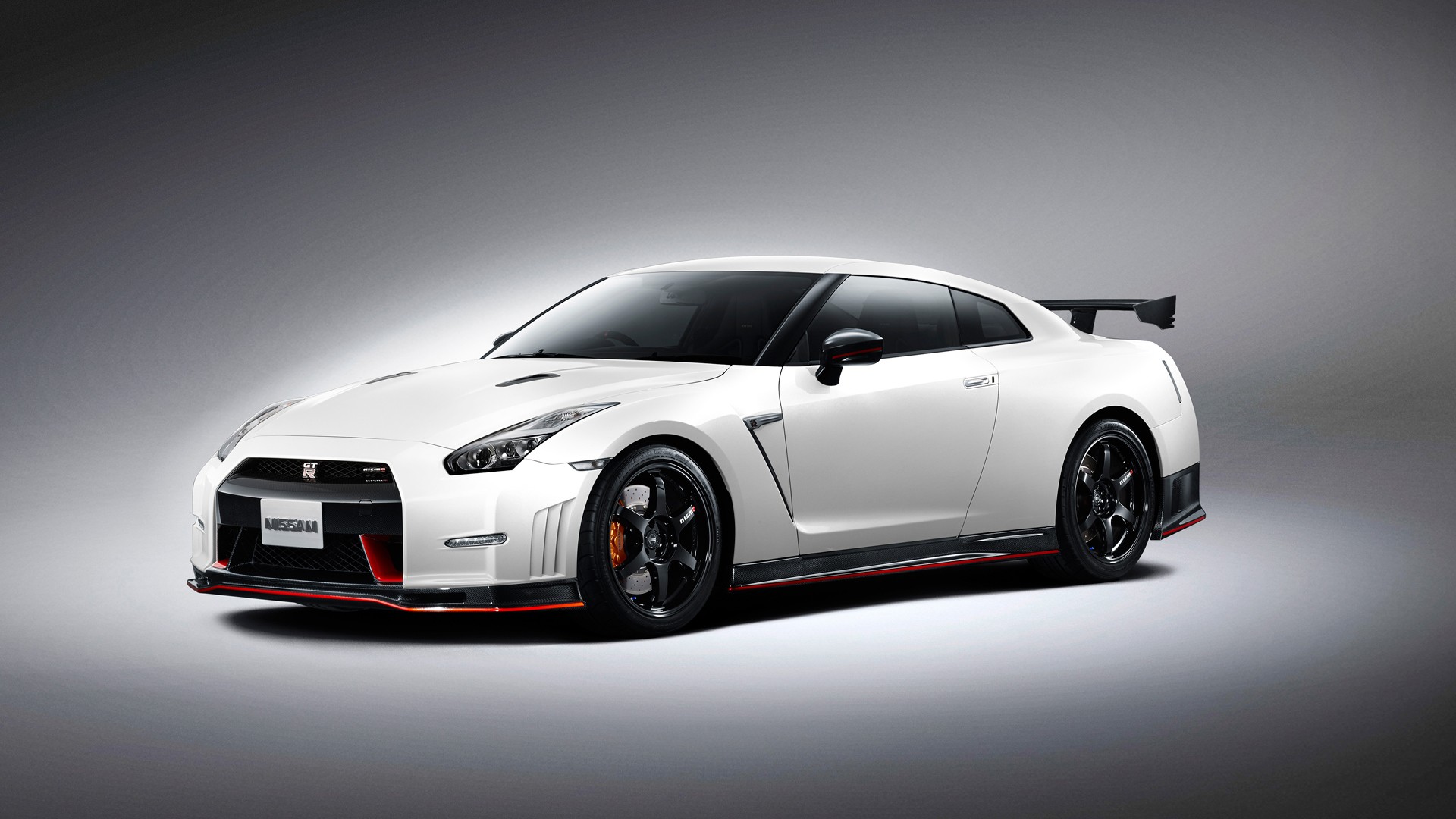 Nissan, Nissan GT R NISMO, Car, Vehicle, White Cars, Side View Wallpaper
