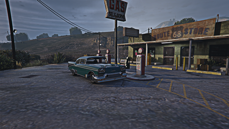 Grand Theft Auto V, Classic Car, Buick HD Wallpaper Desktop Background