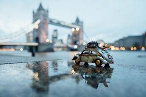 water, Car, City, Urban, Rain, Toys, London