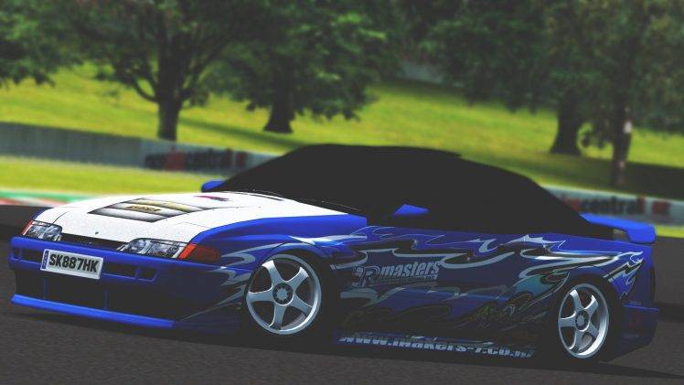 Live For Speed, Blue, Silvia, Car, Vehicle HD Wallpaper Desktop Background
