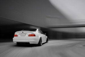 car, BMW M3 E46, Vehicle, White Cars