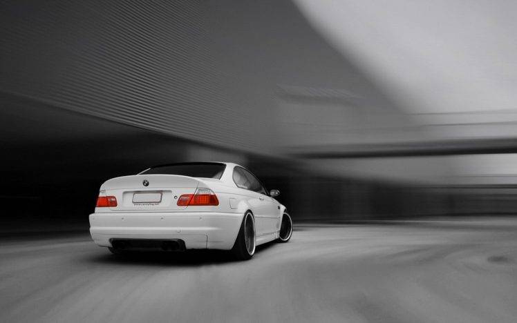car, BMW M3 E46, Vehicle, White Cars HD Wallpaper Desktop Background