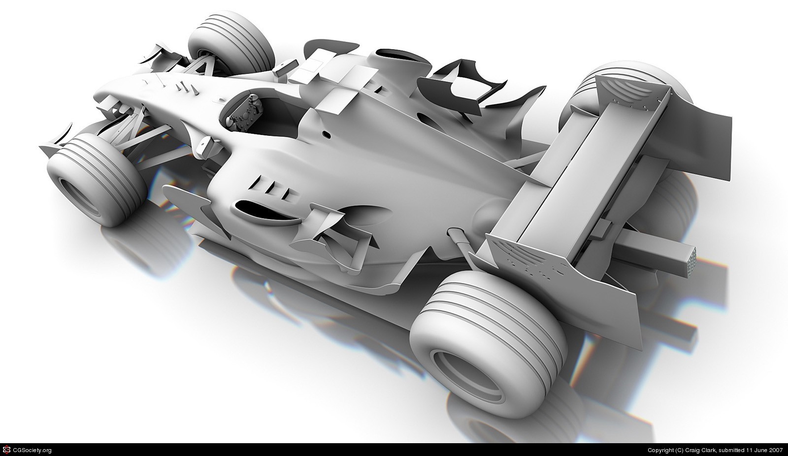car, Formula 1, Render, CGI Wallpaper