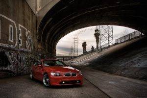 car, BMW, Red Cars, Vehicle, BMW E92