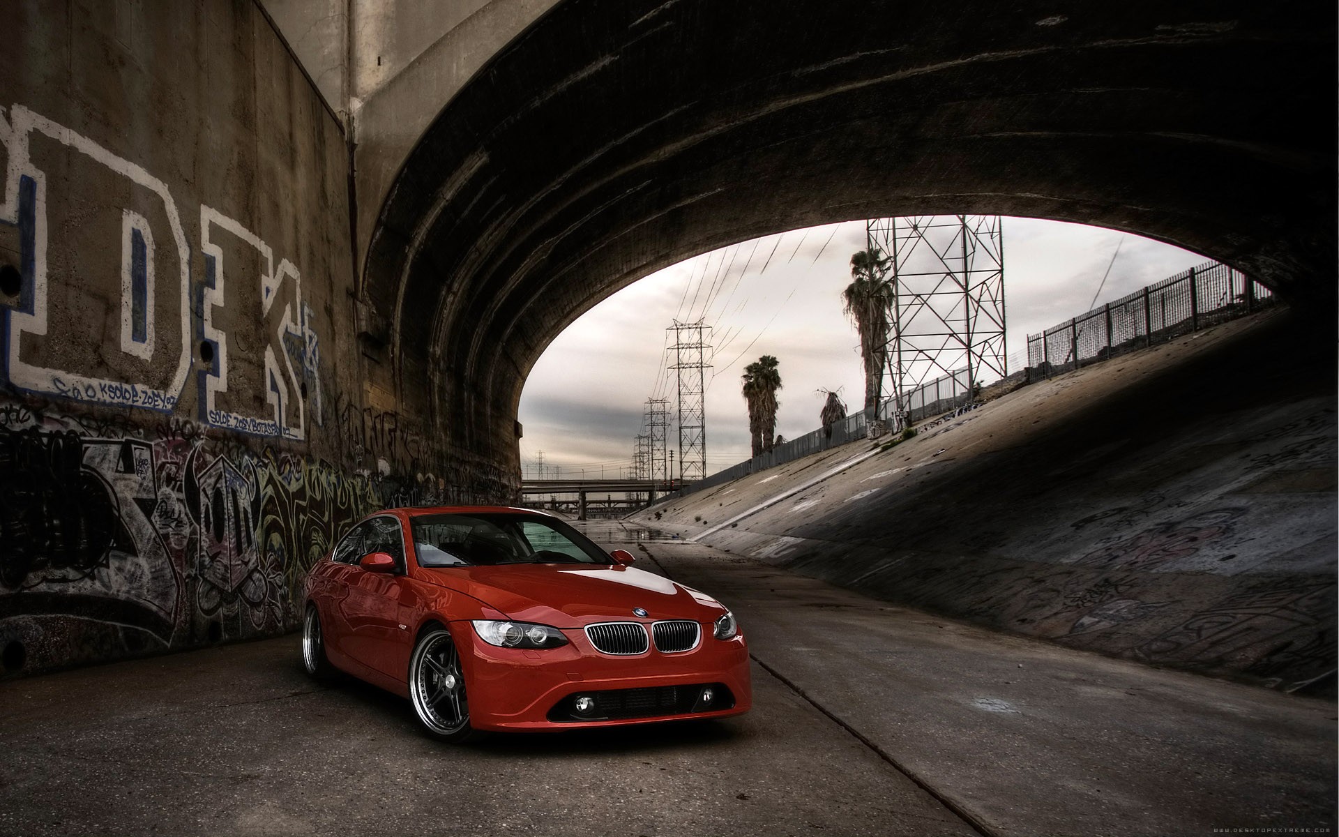 car, BMW, Red Cars, Vehicle, BMW E92 Wallpaper