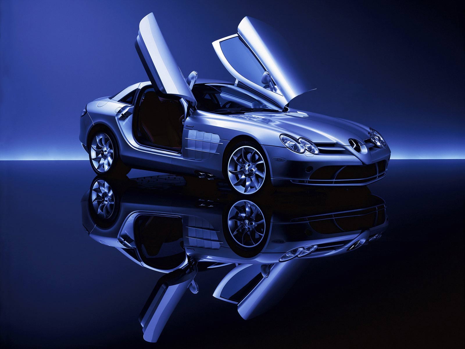 car, Vehicle, Mercedes Benz, Reflection Wallpaper