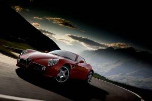 car, Vehicle, Road, Alfa Romeo