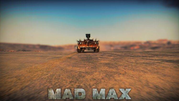 Mad Max, Desert, Car, PC Gaming, Video Games HD Wallpaper Desktop Background