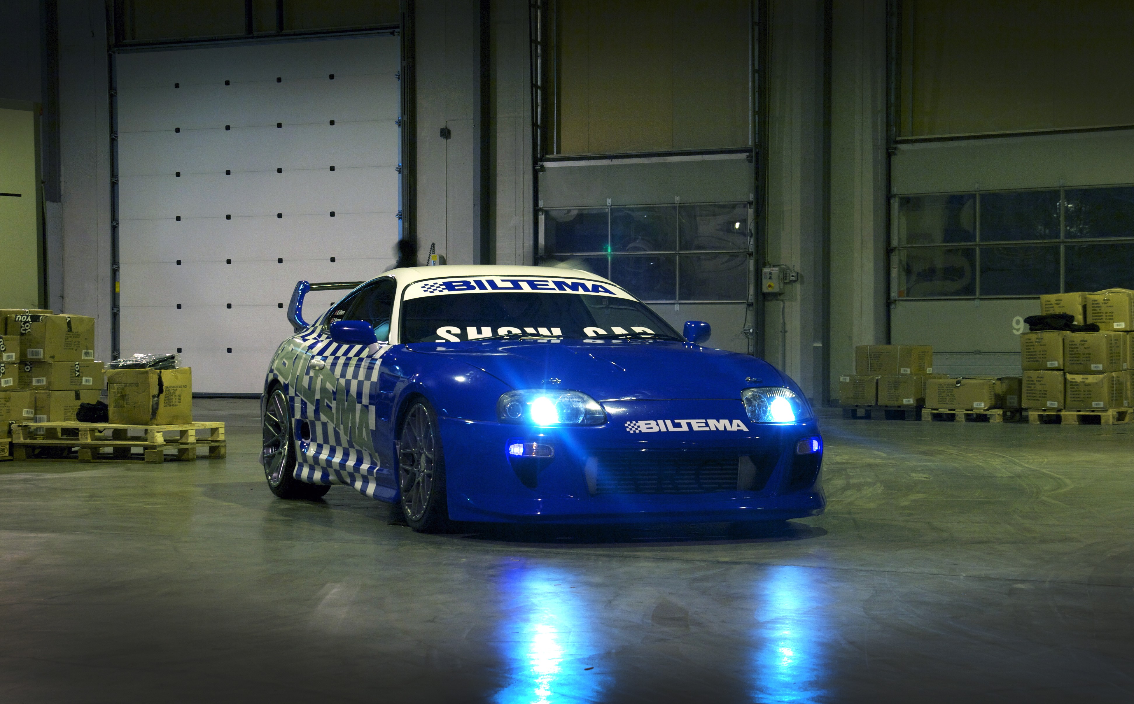 Toyota Supra, Car, Toyota, Blue Cars, Vehicle Wallpaper