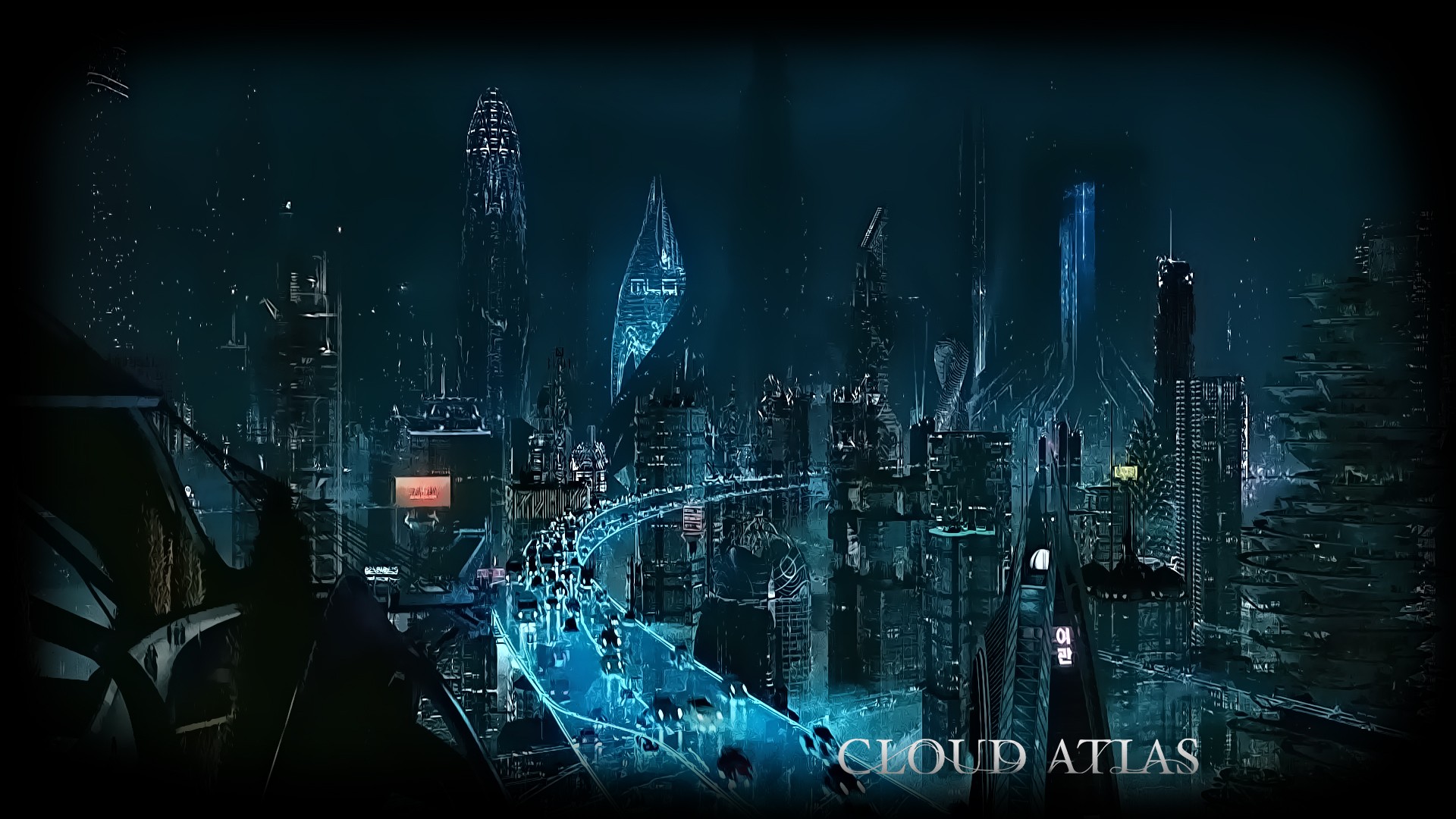 movies, Film Posters, Movie Poster, Cloud Atlas, Science Fiction, Building, Futuristic, Futuristic City, Car, Skyscraper Wallpaper