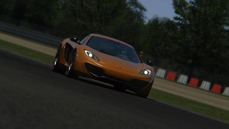 McLaren MP4 12C, Mc Laren, Assetto Corsa, Video Games, Race Tracks, McLaren, Car, Vehicle HD Wallpaper Desktop Background