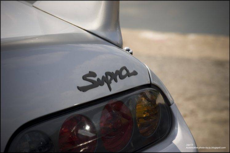 car, Toyota, Supra, Toyota Supra, Black Taillights HD Wallpaper Desktop Background
