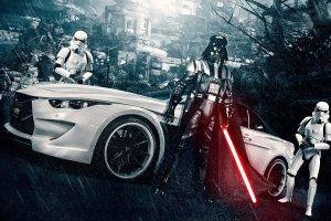 Darth Vader, Car, BMW, Star Wars