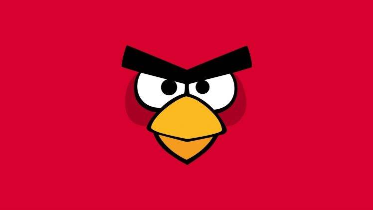 Angry Birds, Minimalism HD Wallpaper Desktop Background