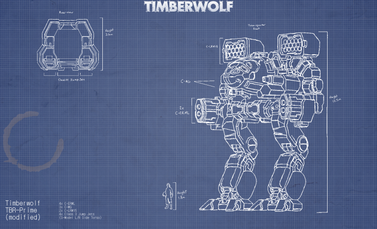 MechWarrior, Madcat, Timberwolf HD Wallpaper Desktop Background
