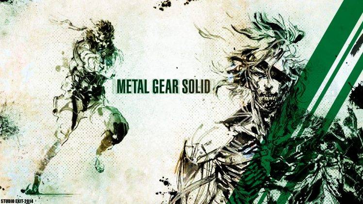 Metal Gear Solid, Raiden, Solid Snake HD Wallpaper Desktop Background