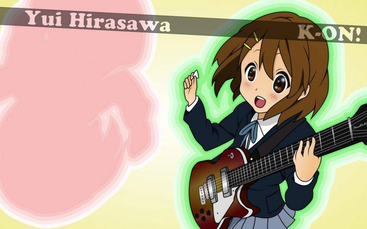 anime, K ON!, Hirasawa Yui HD Wallpaper Desktop Background