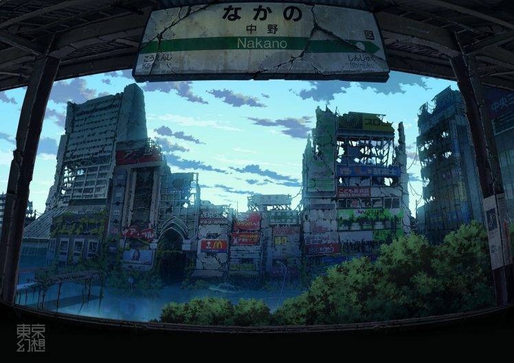 anime, Apocalyptic HD Wallpaper Desktop Background