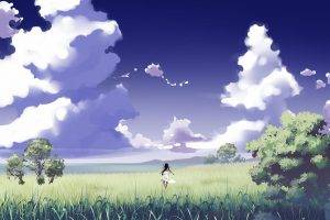 anime, Nature, Clouds