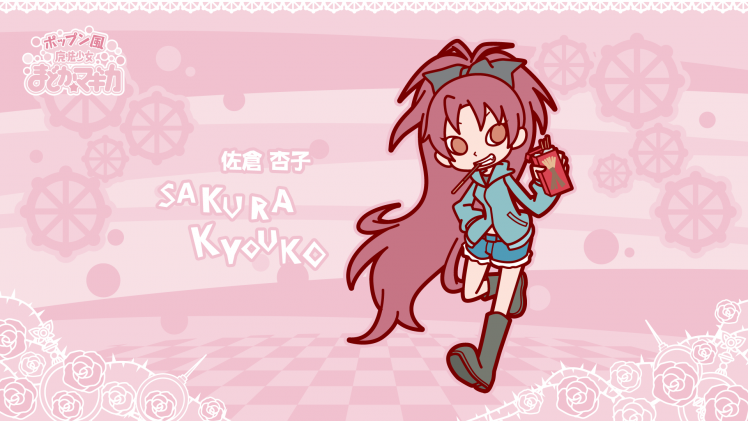 Mahou Shoujo Madoka Magica, Sakura Kyouko HD Wallpaper Desktop Background