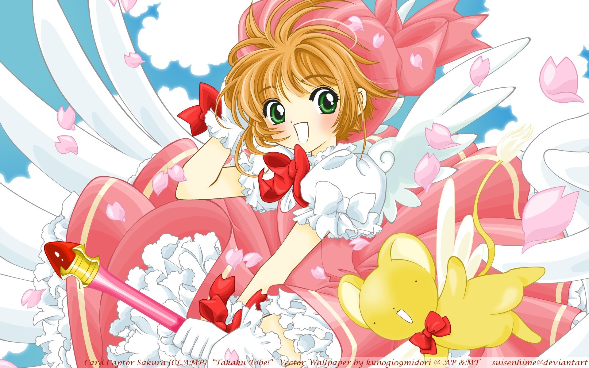 8. "Sakura Kinomoto" from Cardcaptor Sakura - wide 6
