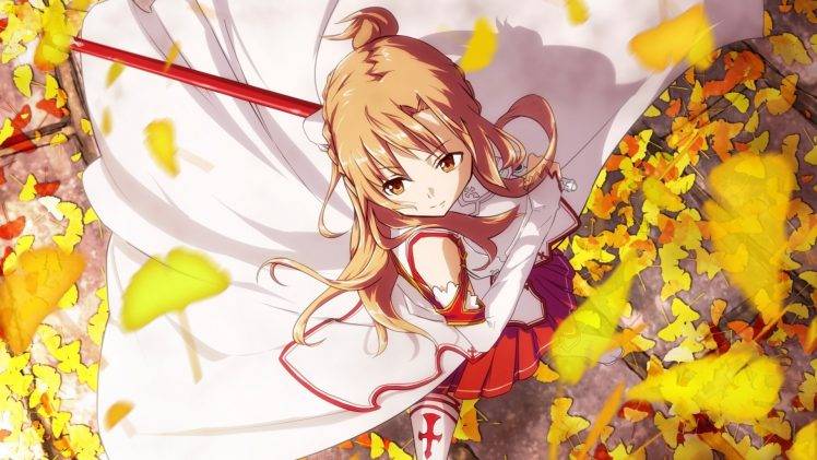 anime, Anime Girls, Sword Art Online, Yuuki Asuna HD Wallpaper Desktop Background