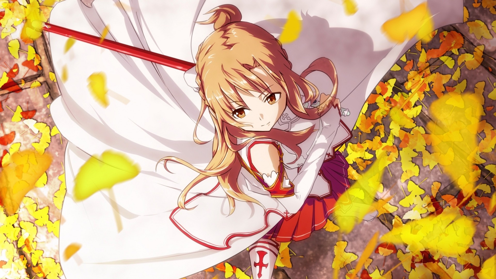 anime, Anime Girls, Sword Art Online, Yuuki Asuna Wallpaper