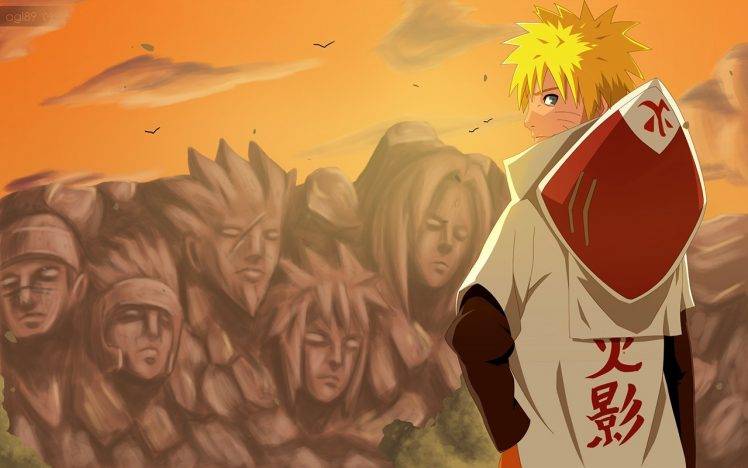 Naruto Shippuuden, Uzumaki Naruto, Hokage HD Wallpaper Desktop Background
