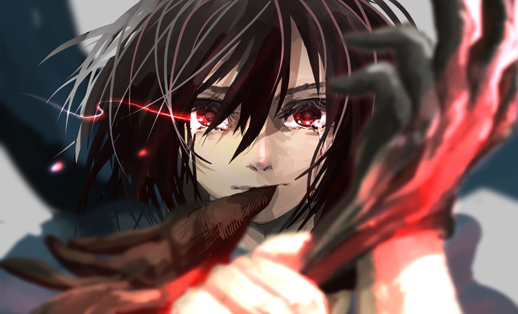 Shingeki No Kyojin, Mikasa Ackerman, Anime, Anime Girls Wallpaper