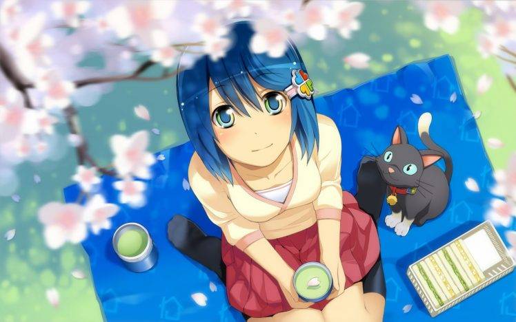 Windows 7, Anime Girls, Madobe Nanami HD Wallpaper Desktop Background