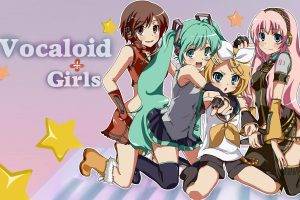 Vocaloid, Meiko, Hatsune Miku, Kagamine Rin, Megurine Luka