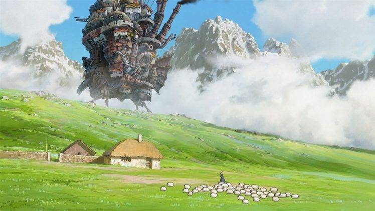 My Neighbor Totoro, Totoro, Studio Ghibli, Howls Moving Castle, Hayao Miyazaki, Anime HD Wallpaper Desktop Background