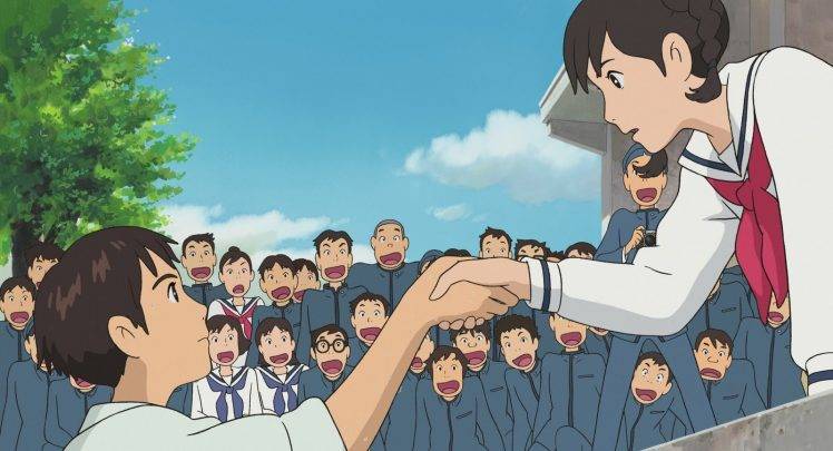 Studio Ghibli, Anime, Up On Poppy Hill, School Uniform HD Wallpaper Desktop Background
