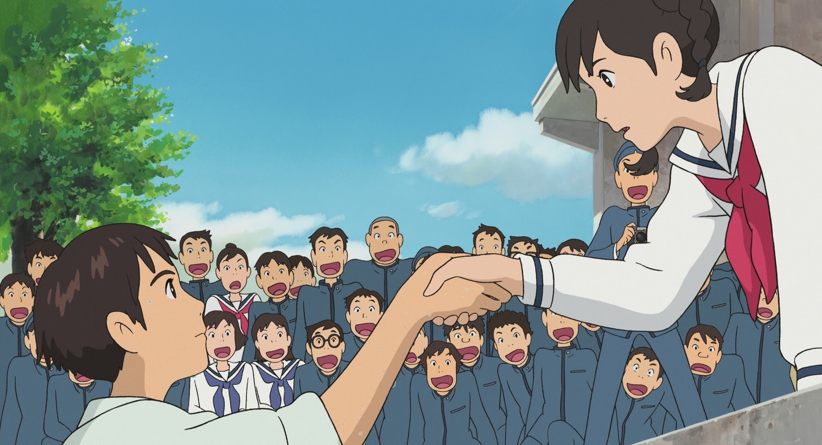 Studio Ghibli, Anime, Up On Poppy Hill, School Uniform Wallpaper