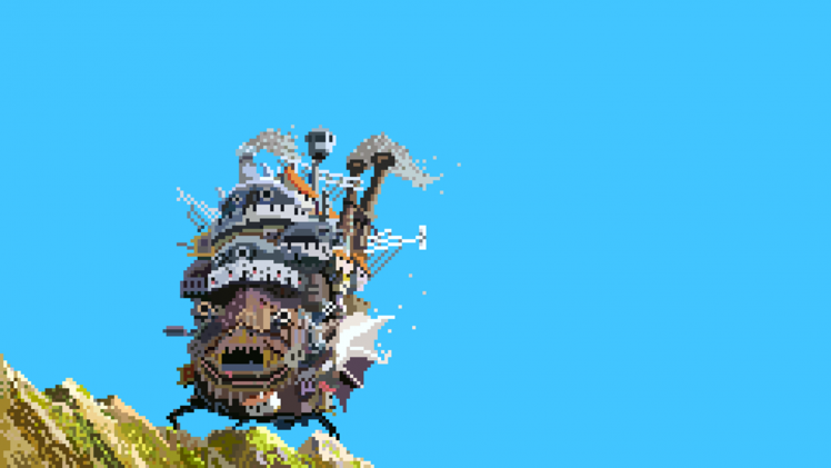 Studio Ghibli, Howls Moving Castle, Love HD Wallpaper Desktop Background