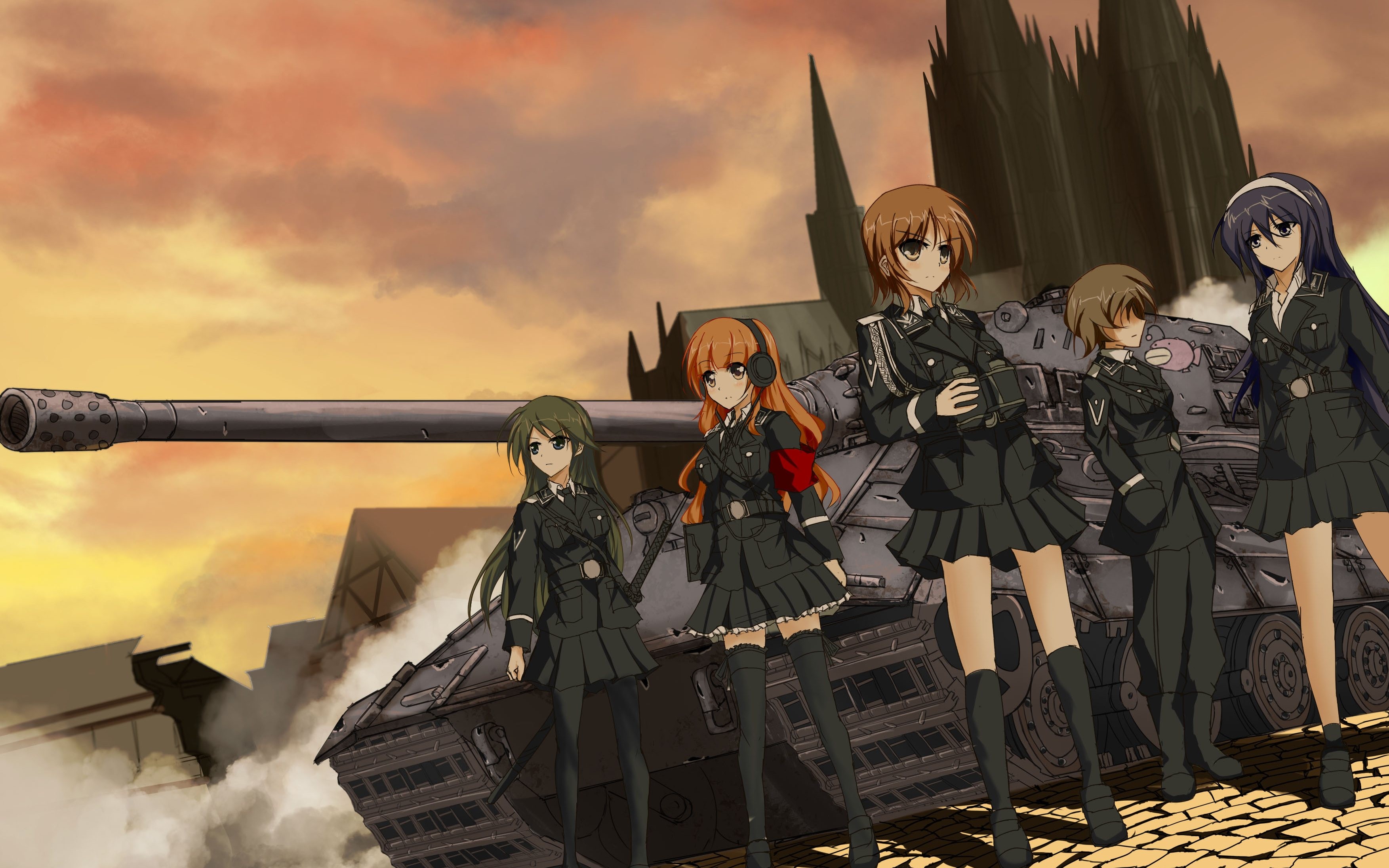 Girls Und Panzer, E75 Wallpapers HD / Desktop and Mobile ...
