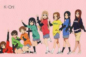 K ON!, Nakano Azusa, Akiyama Mio, Hirasawa Yui, Tainaka Ritsu, Kotobuki Tsumugi, Hirasawa Ui