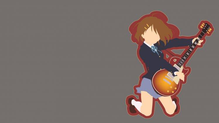 K ON!, Hirasawa Yui, Anime Vectors HD Wallpaper Desktop Background