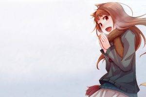 anime, Anime Girls, Cold, Holo, Spice And Wolf