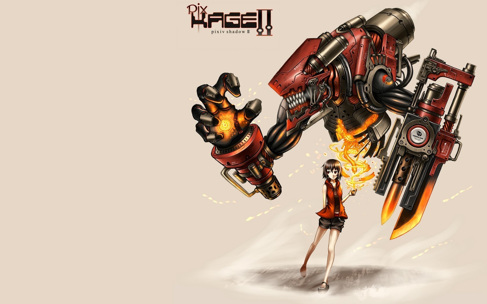 original Characters, Anime Girls, GiA, Mech, Anime Wallpaper
