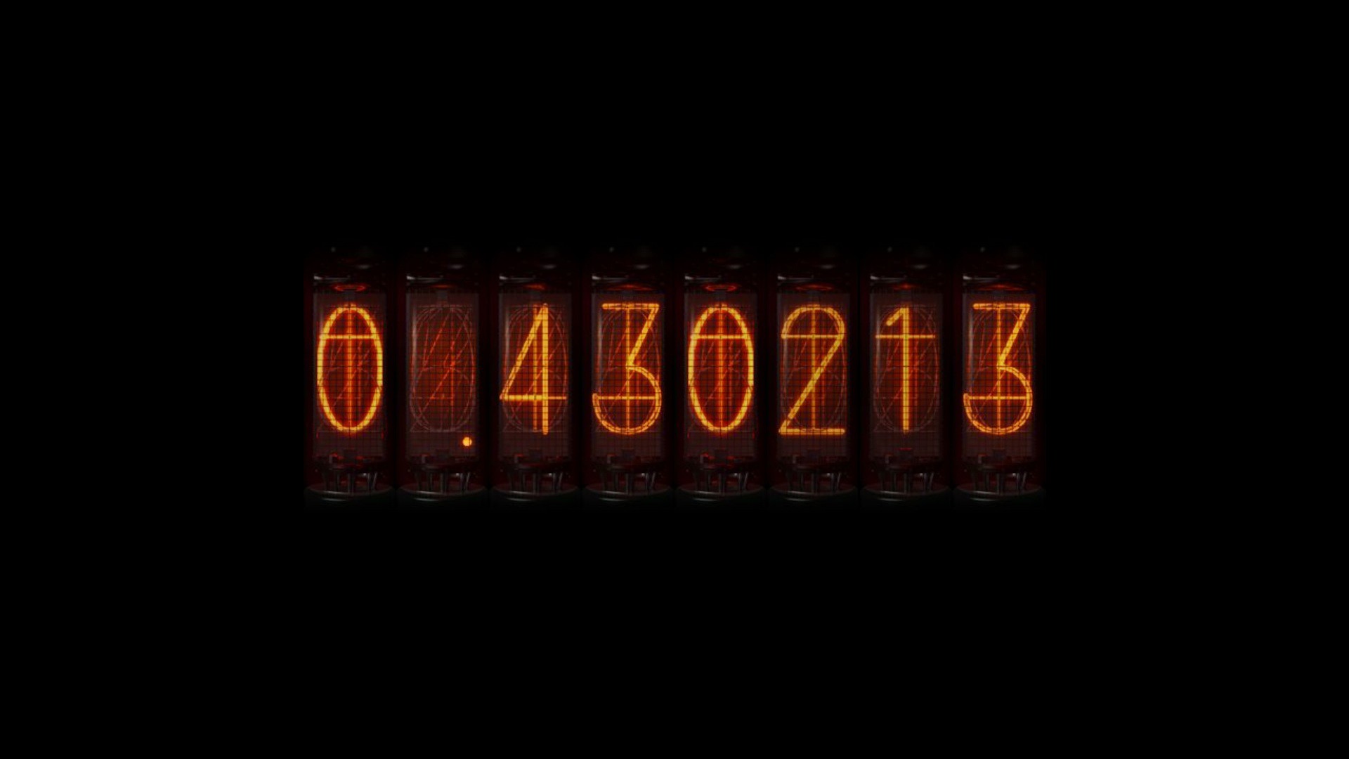 Steins Gate Anime Time Travel Divergence Meter Nixie Tubes Wallpapers Hd Desktop And Mobile Backgrounds