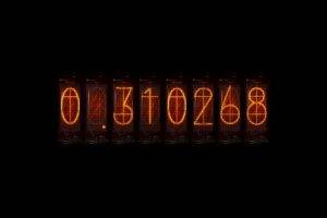 Steins;Gate, Anime, Time Travel, Divergence Meter, Nixie Tubes